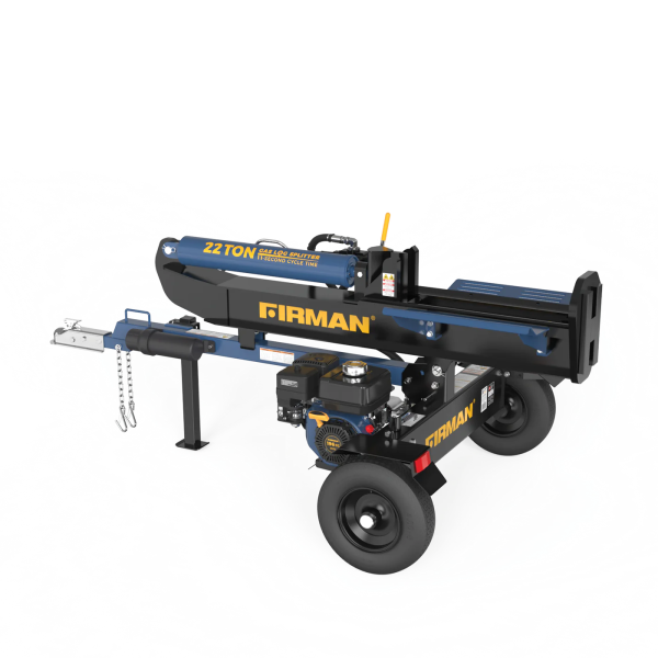 Firman GS2201 Gas Portable Log Splitter 22-Ton Vertical/Horizontal 196cc 6.5HP with Auto Return New
